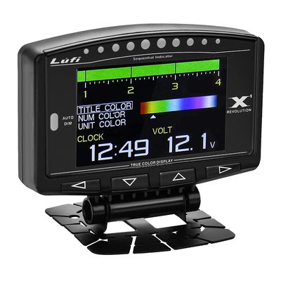 Đồng hồ đo kỹ thuật số thông minh Revolution OBD2 với cảnh báo Turbo Đồng hồ đo đa năng RPM Cảnh báo ô tô OBD