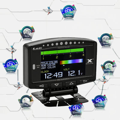 Đồng hồ đo kỹ thuật số thông minh Revolution OBD2 với cảnh báo Turbo Đồng hồ đo đa năng RPM Cảnh báo ô tô OBD