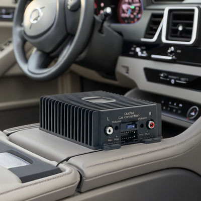 Chuyên gia hạng năng lượng cao AB 50W * 4 30W * 4 Bộ khuếch đại xe hơi DSP Bộ xử lý âm thanh không mất mát sửa đổi âm thanh