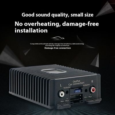 Chuyên gia hạng năng lượng cao AB 50W * 4 30W * 4 Bộ khuếch đại xe hơi DSP Bộ xử lý âm thanh không mất mát sửa đổi âm thanh