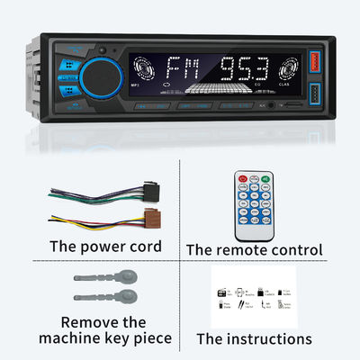 820S Mẫu Ngắn Đèn Xanh Dương cho Máy Phát Nhạc MP3 Xe Hơi Không Dây BT Đầu Thu Radio Mới Giá Đỡ Điện Thoại Rảnh Tay Nhạc Không Mất Dữ Liệu cho Xuất Khẩu
