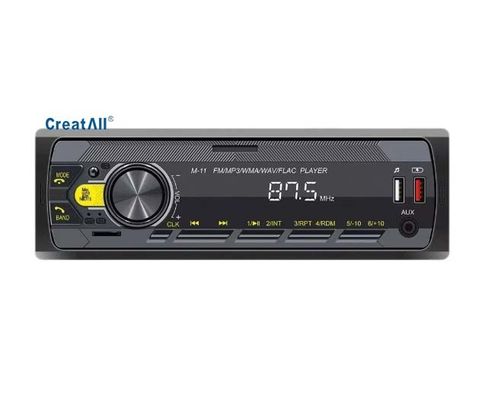 Creatall 12V Car MP3 Player với BT Wireless Radio FM không cần tay Đèn màu sắc Hệ thống âm thanh sửa đổi mới và cải tiến