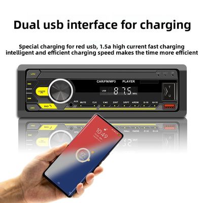 Máy nghe nhạc MP3 ô tô không dây BT thông minh Creatall Ai với kết nối USB và định vị radio, bao gồm bộ sạc xe hơi nhạc lossless mới