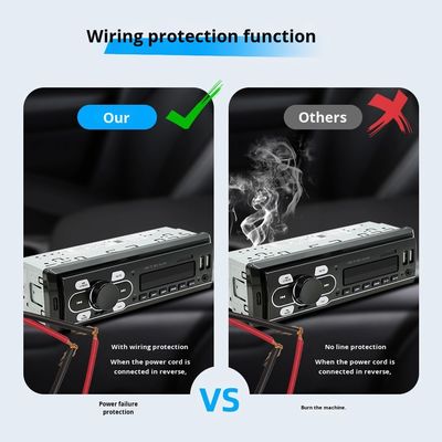 Creatall 12V Máy nghe nhạc MP3 một xi-lanh cho xe hơi, nhạc không mất dữ liệu cho Bluetooth, đầu đọc thẻ USB, Radio DAB, bộ sạc xe hơi, Xả hàng đặc biệt