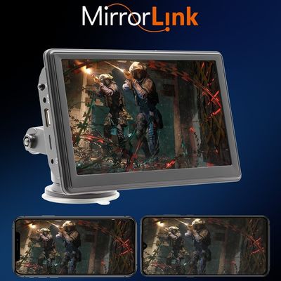 Đầu phát MP5 CarPlay không dây di động 7 inch Creatall cho Bluetooth, khe cắm thẻ đa phương tiện xuyên biên giới mới, hỗ trợ WAV