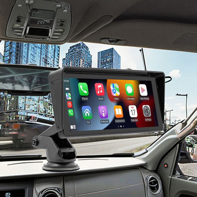 Máy nghe nhạc MP5 ô tô di động Creatall 10.26 inch cho Camera chiếu hậu HD BT, Bộ phát FM, CarPlay không dây, Bảng điều khiển