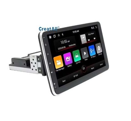 Creatall 10.1 Inch Central Control Car Android GPS Navigation Unit CarPlay cho BT USB 360 độ quay màn hình đầu duy nhất