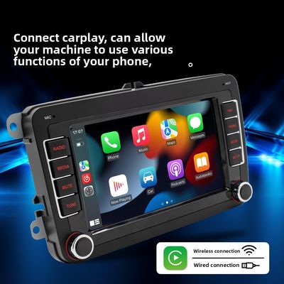 Creatall cho Volkswagen 7-Inch Android Navigation GPS Carplay Bảng điều khiển trung tâm không dây Máy tích hợp 1 năm