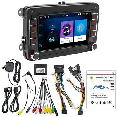 Creatall cho Volkswagen 7-Inch Android Navigation GPS Carplay Bảng điều khiển trung tâm không dây Máy tích hợp 1 năm