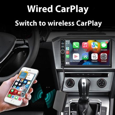 Bộ chuyển đổi CarPlay không dây Creatall Tự động Hộp kết nối trên xe hơi Tương thích Android Chuyển đổi có dây thành không dây để tăng cường