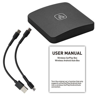 Bộ chuyển đổi CarPlay không dây Creatall Tự động Hộp kết nối trên xe hơi Tương thích Android Chuyển đổi có dây thành không dây để tăng cường