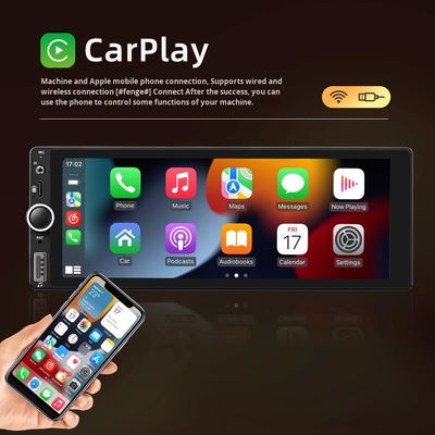 Creatall 6.86 Inch All-In-One Dashboard không dây Carplay Smart Android GPS điều hướng HD Reversing Image cho Bluetooth