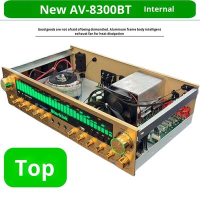 2000W 6 (5.1) Channel Home Amplifier với cấu trúc hợp kim nhôm kim loại nhựa