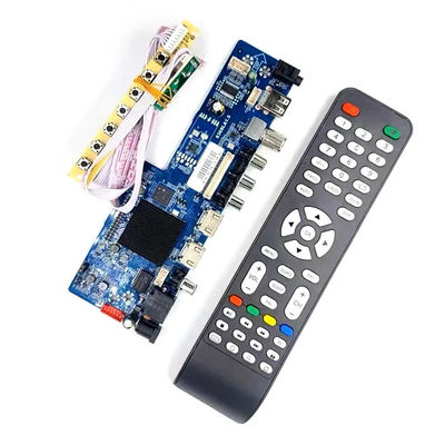 Universal 32 Inch 1 + 8G Smart LED TV Circuit Board PCB dựa trên motherboard với điện áp 12V
