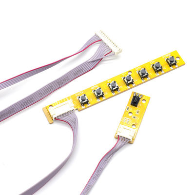 7K V59 V56 Toàn cầu 7 phím bàn phím cho LCD TV Mainboard Accordance Keypad With IR