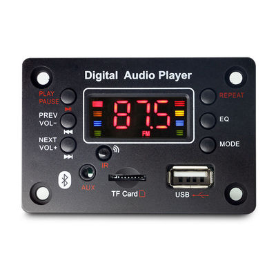 Bảng giải mã MP3 Bluetooth với chức năng ghi âm giọng nói vô tuyến USB FM hỗ trợ sử dụng và màn hình WAV