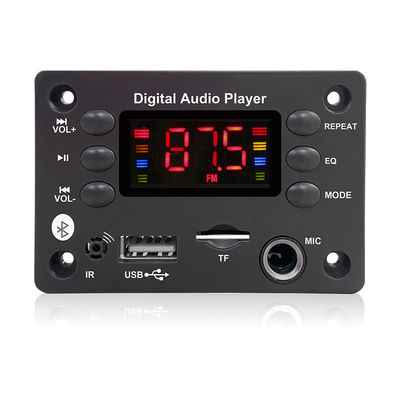 Square Six Keys Audio Decoder Board với Bluetooth 5.0 MP3 FM Radio và chức năng ghi âm giọng nói