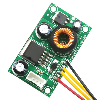 Mô-đun cung cấp điện LCD với dây 12V đến 5V đến 3.3V DC-DC Step-Down Converter Board