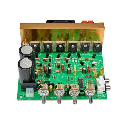 240W High Power Subwoofer Amplifier Board với đầu vào AC18-24V kép và đầu ra đỉnh 3 * 80W cho rạp chiếu phim gia đình