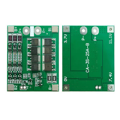 CA-3S-25A-B-T Li-Ion 18650 BMS PCM Ban bảo vệ pin BMS PCM với cân bằng cho Li-Ion Lipo Battery Cell Pack module DIY
