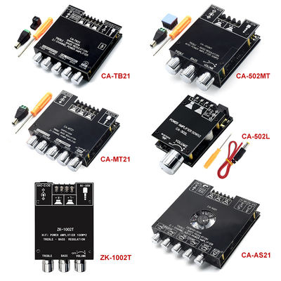 ZK-502L ZK-502MT ZK-MT21 ZK-TB21 ZK-AS21 ZK-1002T BT Amplifier Board 2.0 2.1 kênh
