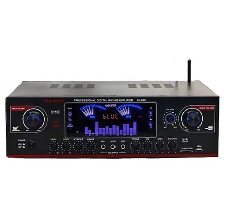 AV-888 7.1 kênh 2000W Điện lực cao Nhà hát gia tăng Karaoke loa vòng lặp kép 12 ống làm bằng kim loại bền