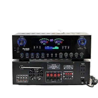AV-9388BT/AV-999BT Bộ khuếch đại không dây BT 7 kênh chuyên nghiệp 2200W/1200W Hi-Fi Rạp hát tại nhà 7.1 Hệ thống loa Kim loại