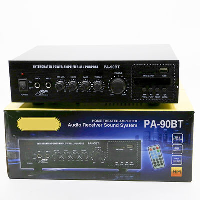 PA-90BT 120W Audio chuyên nghiệp BT Bộ khuếch đại không dây Lượng điện cao Speaker trần nhà phát sóng công cộng Điện áp liên tục kim loại