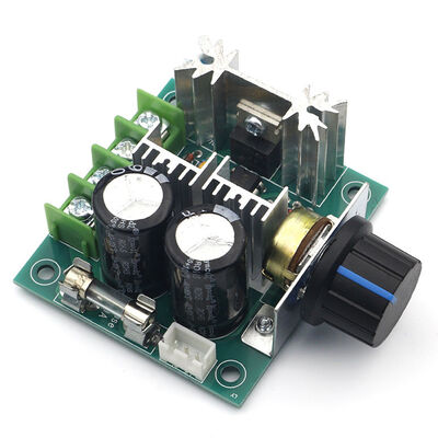 Module điều chỉnh tốc độ PWM 10A 50V, Nguồn DC 12V 24V 30V 40V, Bộ điều tốc máy phát 13KHZ, Phụ kiện